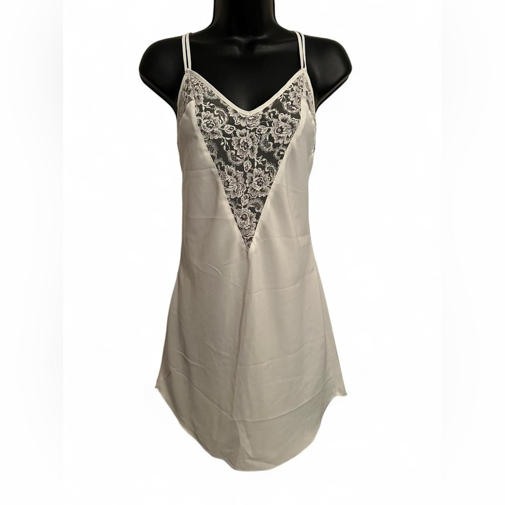 Vintage Victoria’s Secret gold label lingerie lace slip dress- Size Small
